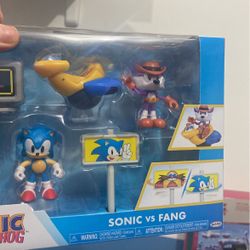 Jakks Pacific Sonic Vs Fang Pack With Marvelous Queen