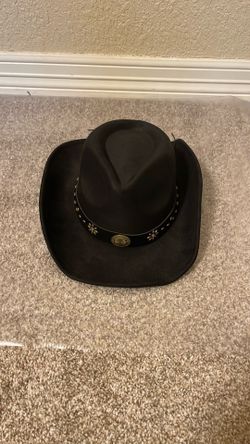 Black Suede Hat