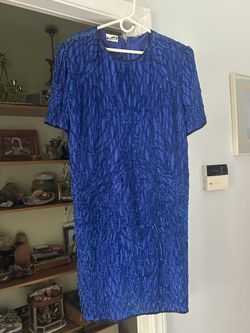 Beautiful sequin blue dress