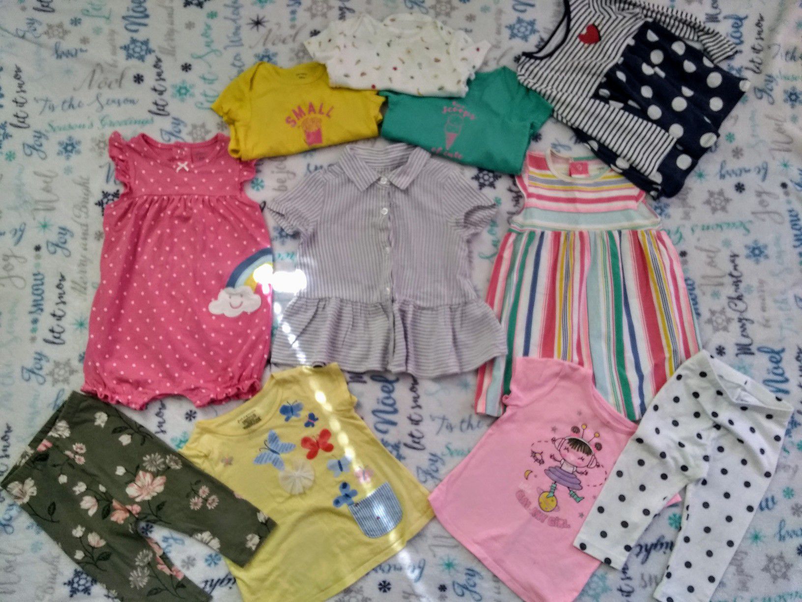 Lot of baby girl clothes