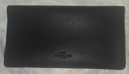 Authentic Coach Checkbook Holder