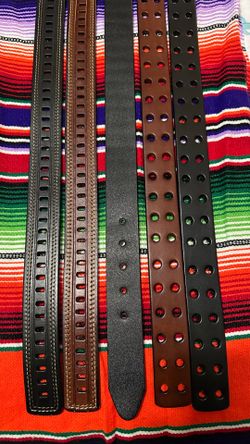 Mexican leather belts/ cinto Mexicano de piel