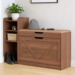 New Shoe Cabinet With Bench And Storage