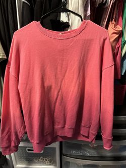 VS Pink Pullover Size Large