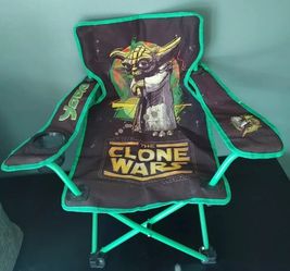 Star Wars: Clone Wars Yoda Kids Toddler Folding Outdoor Camping Chair 