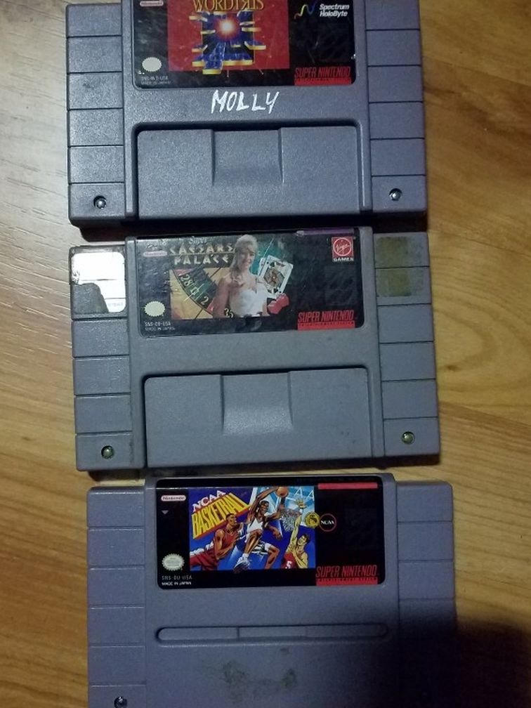 Super Nintendo Games 3