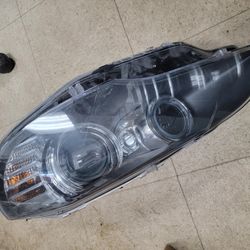 2014 Bmw X6 Left Headlight 