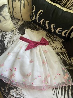 Girls Party Dress Sz18/24 months