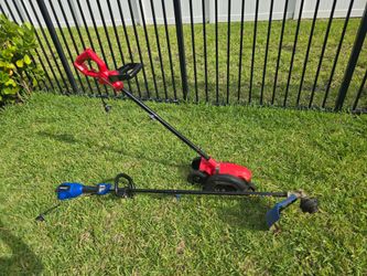 Edger and trimmer landscape mower