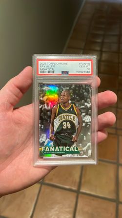 2025 Topps Chrome Ray Allen Fanatical