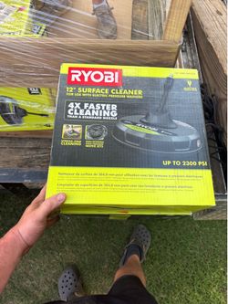 Ryobi surface cleaner 2300 psi