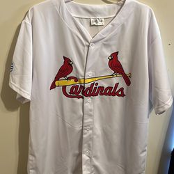Adult St.Louis Cardinals Baseball White Promotional Jersey