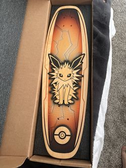 Pokémon Center Bear Walker: Jolteon Skateboard Limited Edition x/1000 IN HAND