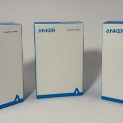 3 ANKER POWERCORE 5000 5000MAH POWER BANK- NEW AND SEALED 