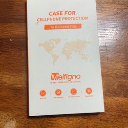 IPhone 12 Pro Max Case + 2 Screen Protector Clear Purple Color 