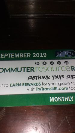 September monthly pass