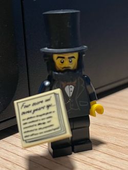 LEGO Abe Lincoln CMF Minifigure