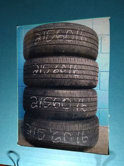 TIRE 215 60 16 each Installed ELMOFLES