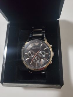 Emporio Armani Men's Chronograph Stainless Steel Watch