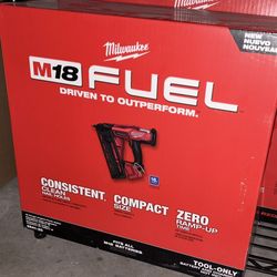 Milwaukee M18 FUEL Cordless 16-Gauge Angled Finish Nailer (Tool-Only)
