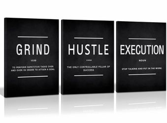 Canvas Motivational Wall Art