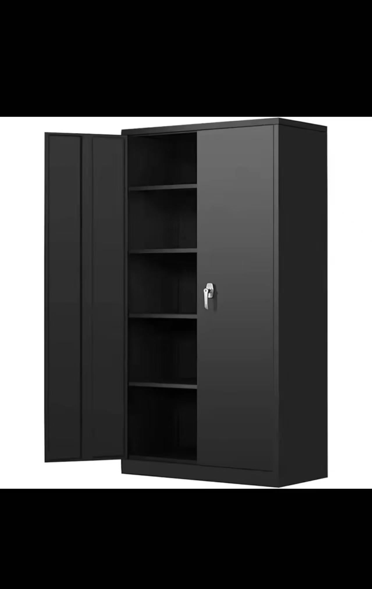 Locking Metal Garage Storage Cabinet