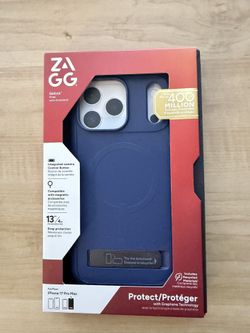Zagg Phone Case With Lens Protector For iPhone 17 Pro Max