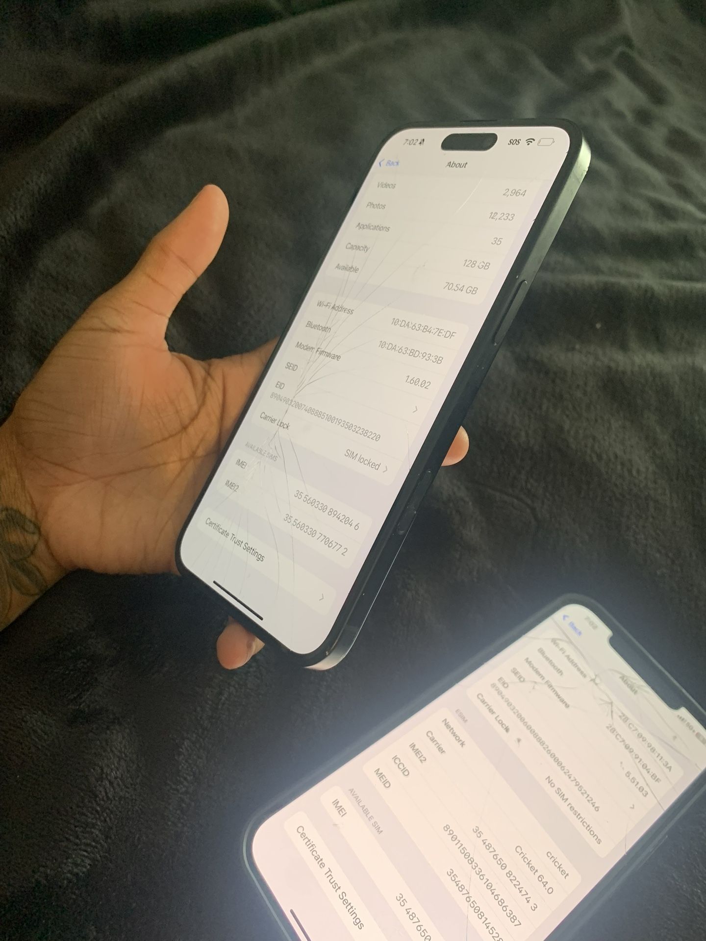 IPHONE 16 PLUS BLACK 128gb