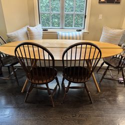 Solid Wood Chairs. Set Of 6