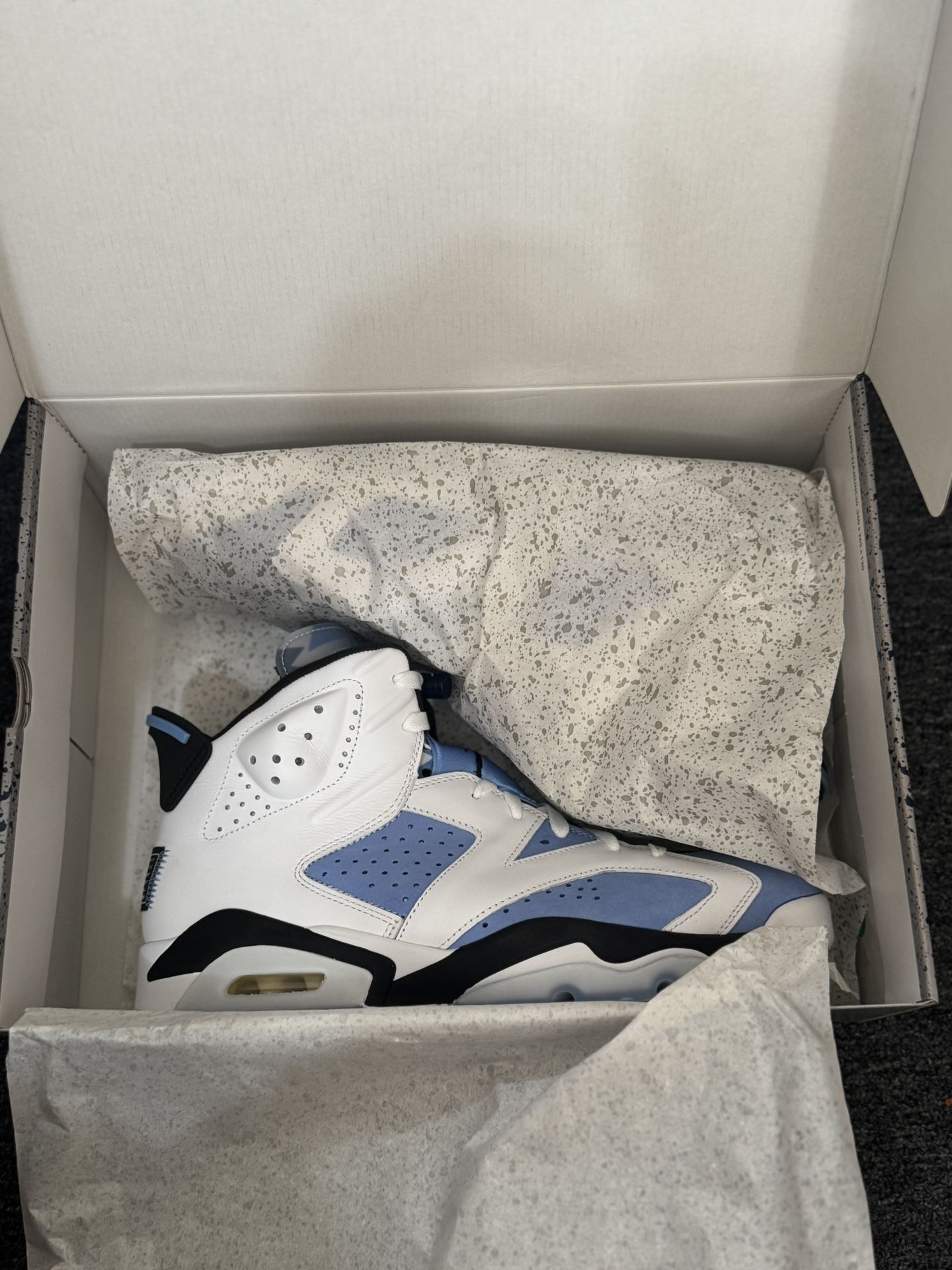 Jordan 6 Retro UNC White Brand New