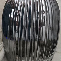 Silver Mirrored Ceiling Light Fixture 