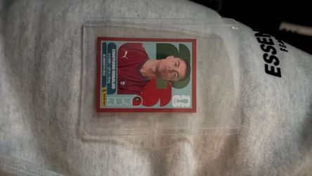 Cristiano Ronaldo Wc panini card