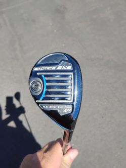 Golf Clubs! Tour Edge Exotics EXS 4 Hybrid!