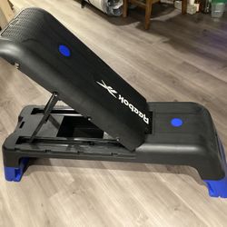 Reebok Adjustable Workout Bench - Multi-Purpose Fitness Deck