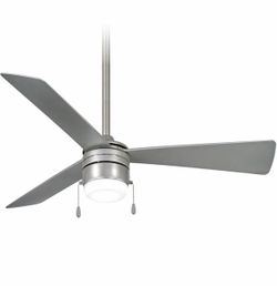 MINKA-AIRE F676L-BRS/SL Vital 44" LED Ceiling Fan