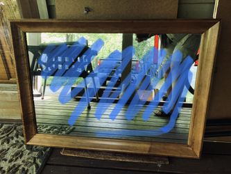 Framed Ethan Allen Mirror