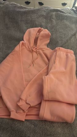 SHEIN Pink Sweat Set