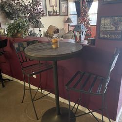 Pub Table and Chairs