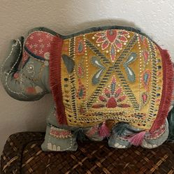 Handmade Elephant Pillow 🐘🔺🐘