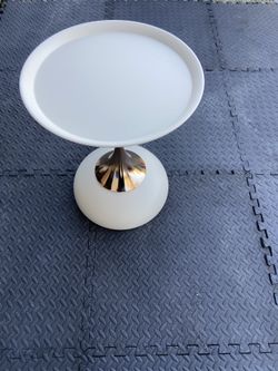 Modern Glass Shape Side Table