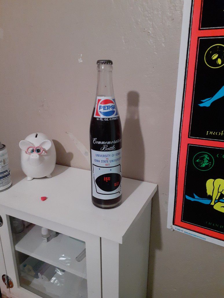 Vintage Commemorative Bottle Of Pepsi