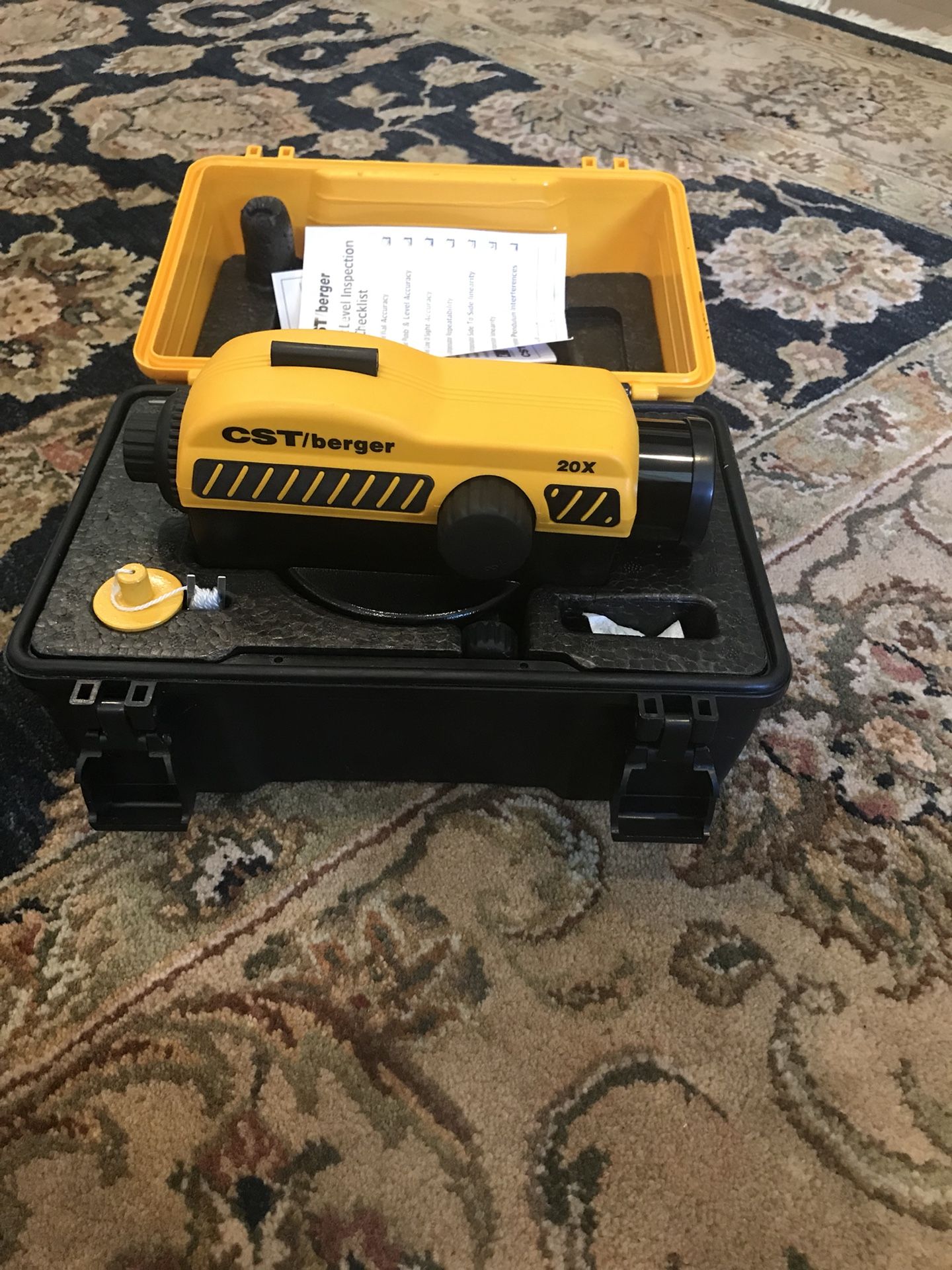 CST/Berger 20X automatic laser level