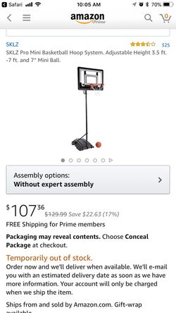 SKLZ Pro Mini Basketball Hoop System 