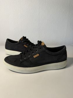 Ecco Soft 7 Sneaker Suede Black