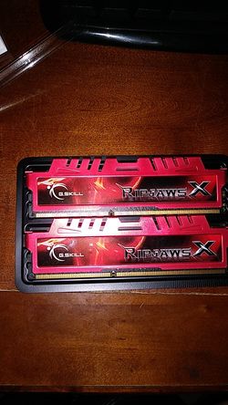 2 G.Skill Ripjaws X DDR3 4GB Ram Sticks