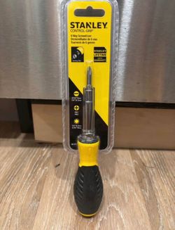 STANLEY STHT68012-8 6-Way Quick Change Screwdriver