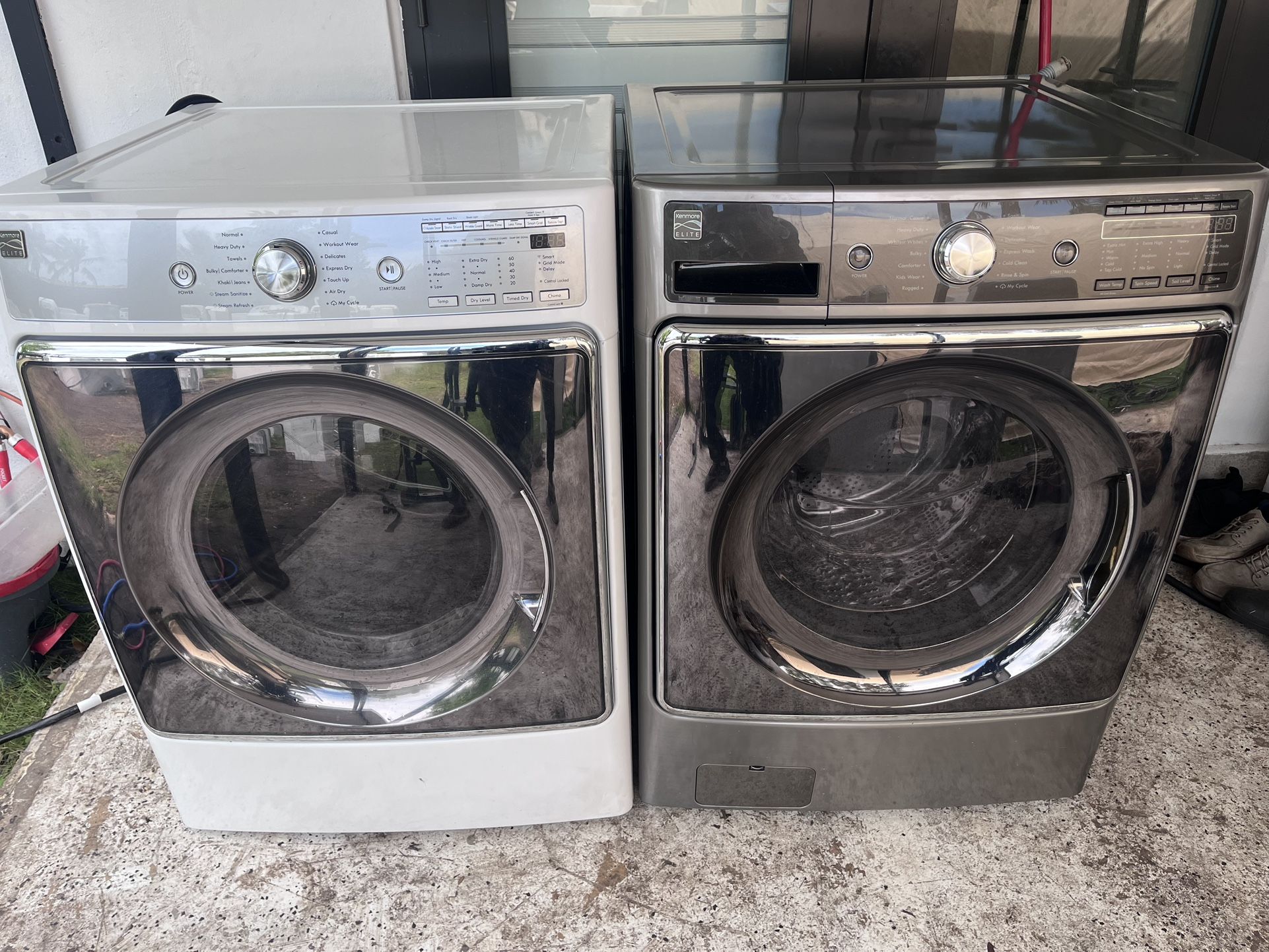 KENMORE WASHER/DRYER SET