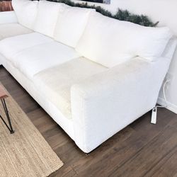 4 Seat Deep Couch With Left Side Chaise. 