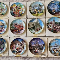 40Th Anniversary Disney Collectible Plates