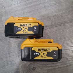 Dewalt  Battery 5Ah 20v
